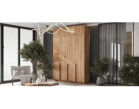 Антресоль 180 4Д Орех Селект