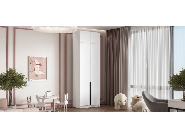 Антресоль 80 2Д Белый