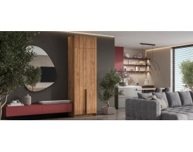 Антресоль 80 2Д Орех Селект