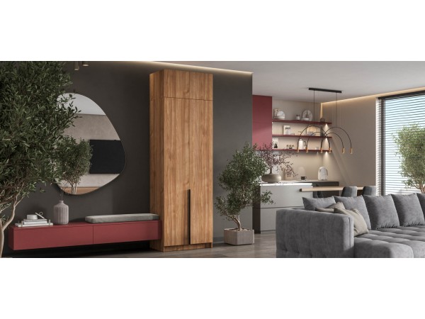 Антресоль 80 2Д Орех Селект