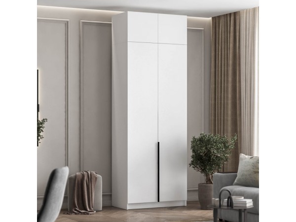 Антресоль 90 2Д Белый