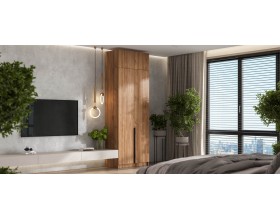 Антресоль 90 2Д Орех Селект