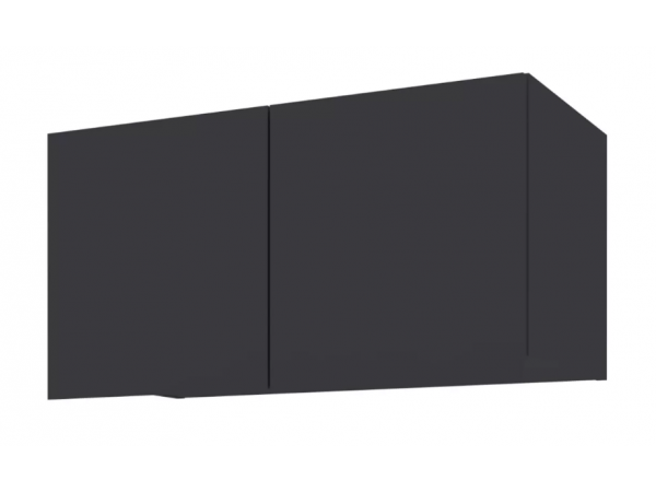 Лаура 464.13 Полка навесная  (79х42х41) Серый уголь 