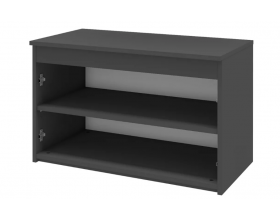  Лаура 464.12 Тумба под вешалку  Серый уголь