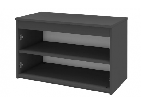  Лаура 464.12 Тумба под вешалку  Серый уголь