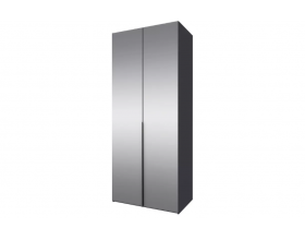 Лаура 464.01 Шкаф 2-х дверный Серый уголь