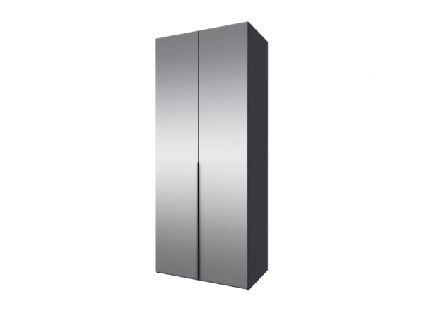 Лаура 464.01 Шкаф 2-х дверный Серый уголь