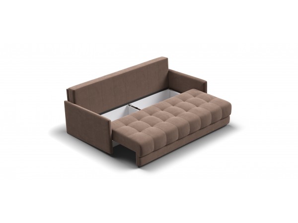 Диван BOSS 2.0 LOFT Велюр Monolit мокко