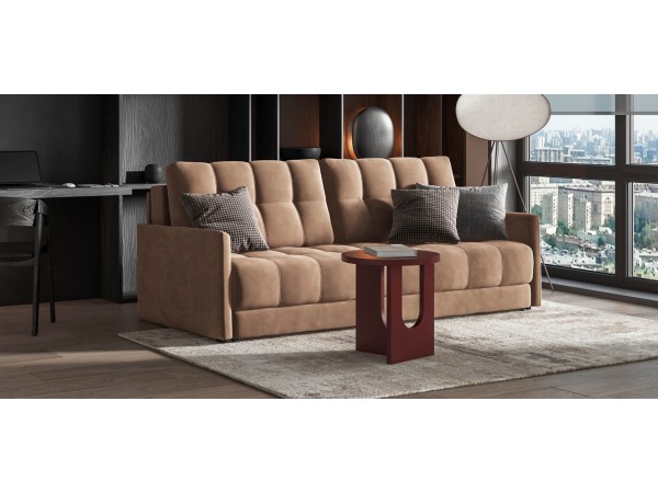 Диван BOSS 2.0 LOFT Велюр Monolit мокко