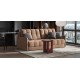 Диван BOSS 2.0 LOFT Велюр Monolit мокко
