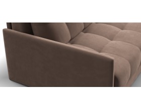 Босс Лофт диван Велюр Монолит мокко