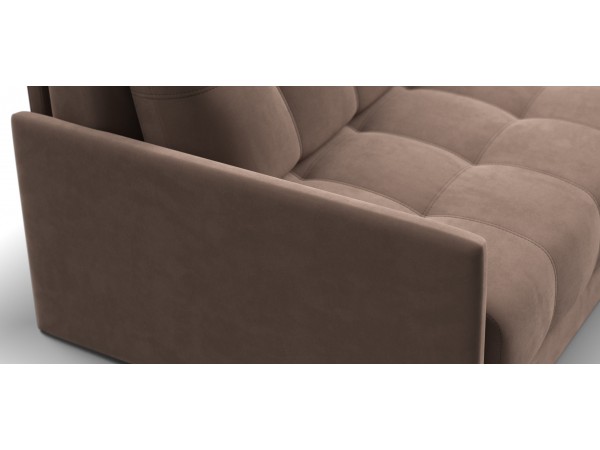 Диван BOSS 2.0 LOFT Велюр Monolit мокко