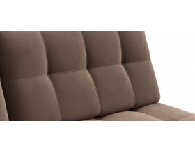 Босс Мини диван Велюр Монолит мокко