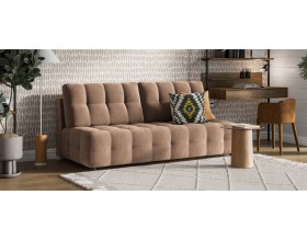 Босс Мини диван Велюр Монолит мокко