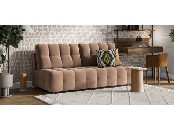 Диван BOSS 2.0 MINI Велюр Monolit мокко