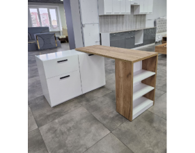 Тумба ОК 001-01 Ральф "Оптимус" белый/дуб крафт