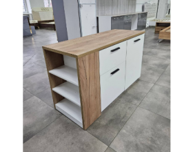 Тумба ОК 001-01 Ральф "Оптимус" белый/дуб крафт