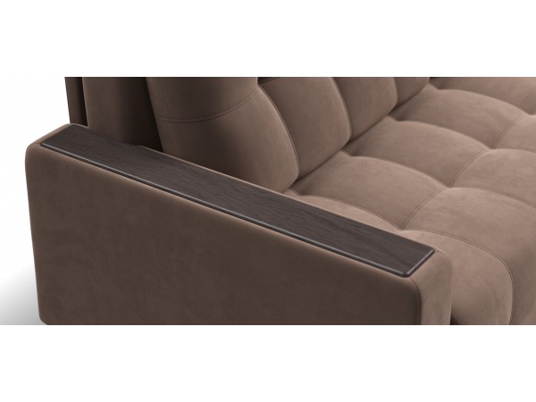 Диван BOSS 2.0 велюр Monolit мокко