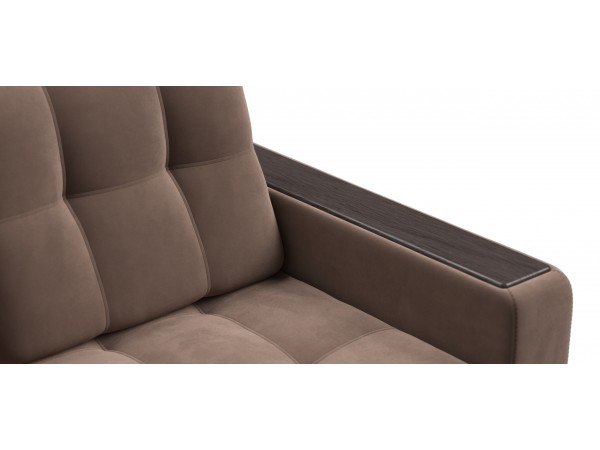 Кресло-кровать BOSS 2.0 велюр Monolit мокко