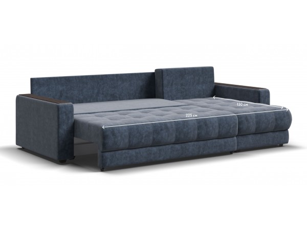 Угловой диван BOSS 3.0 Classic XL Велюр Royal топаз