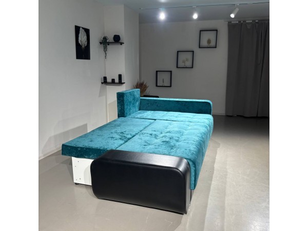 Диван-кровать Олимп-3 угловой, зеленый,  левый угол