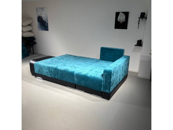 Диван-кровать Олимп-3 угловой, зеленый,  левый угол