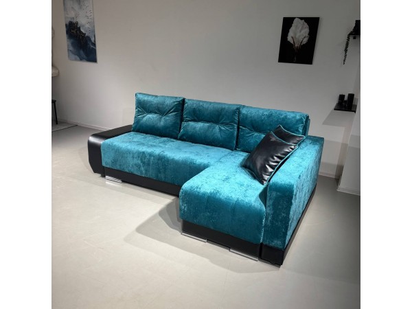 Диван-кровать Олимп-3 угловой, зеленый,  левый угол