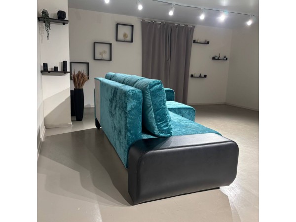 Диван-кровать Олимп-3 угловой, зеленый,  левый угол