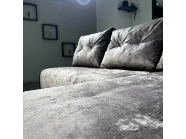 Диван-кровать Олимп-3 угловой, коричневый,  левый угол