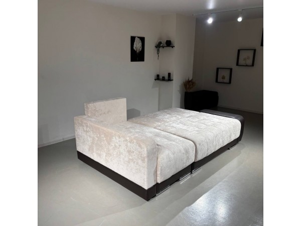 Диван-кровать Олимп-3 угловой, бежевый,  правый угол