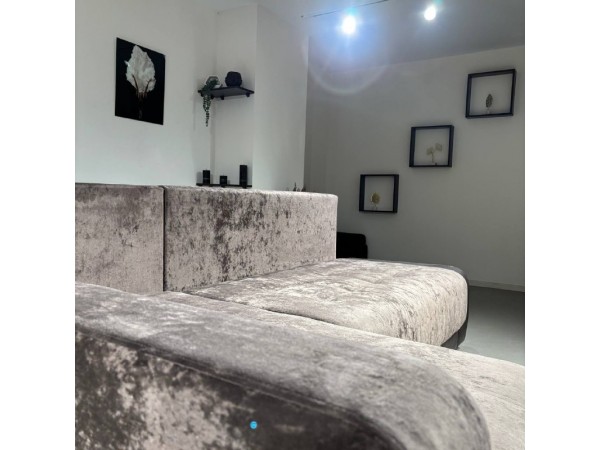 Диван-кровать Олимп-3 угловой, коричневый,  правый угол