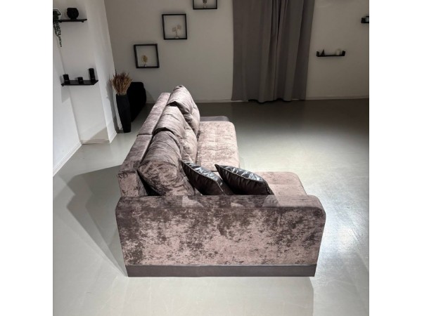 Диван-кровать Олимп-3 угловой, коричневый,  правый угол