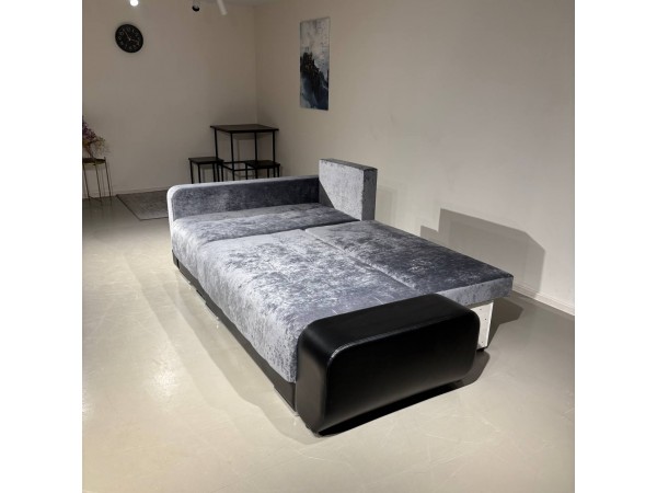 Диван-кровать Олимп-3 угловой, серый, правый угол