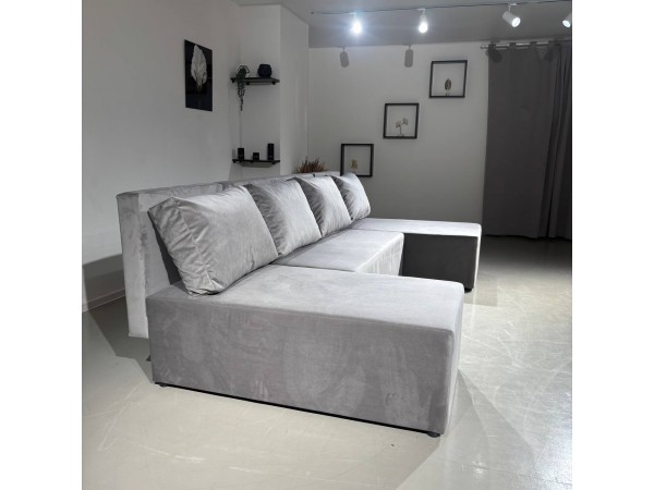 Олимп комо П-образный серый фреш 