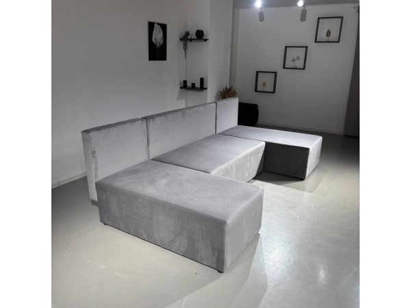 Олимп комо П-образный серый фреш 