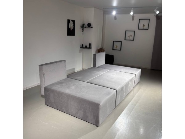 Олимп комо П-образный серый фреш 