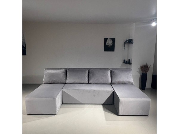 Олимп комо П-образный серый фреш 