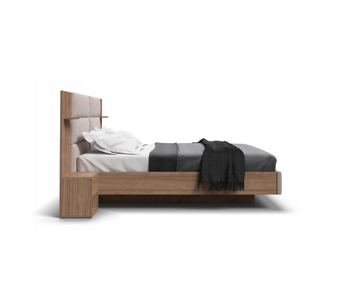Кровать BOSS LOFT 160*200 Орех Селект, MONOLIT Латте Кровать BOSS LOFT 160*200 Орех Селект, MONOLIT Латте