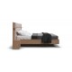 Кровать BOSS LOFT 160*200 Орех Селект, MONOLIT Латте
