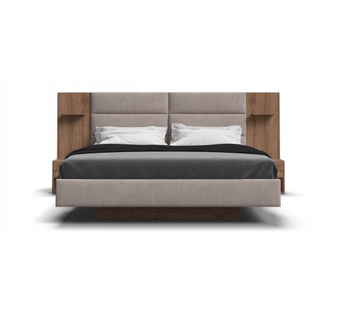 Кровать BOSS LOFT 160*200 Орех Селект, MONOLIT Латте Кровать BOSS LOFT 160*200 Орех Селект, MONOLIT Латте