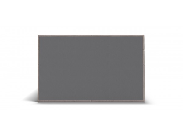 Босс Лофт Кровать+ПМ 160*200 Орех селект, Велюр Монолит латте