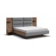 Кровать BOSS LOFT 160*200 Орех Селект, MONOLIT Сталь