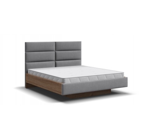 Кровать BOSS LOFT 160*200 Орех Селект, MONOLIT Сталь Кровать BOSS LOFT 160*200 Орех Селект, MONOLIT Сталь