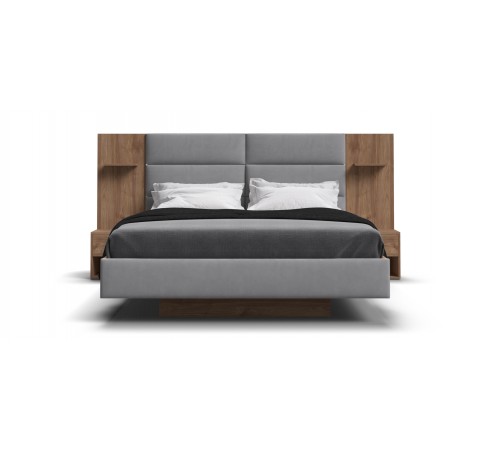 Кровать BOSS LOFT 160*200 Орех Селект, MONOLIT Сталь Кровать BOSS LOFT 160*200 Орех Селект, MONOLIT Сталь