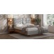 Кровать BOSS LOFT 160*200 Орех Селект, MONOLIT Сталь