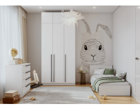 Кровать Берген КР-80 белое дерево