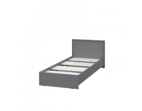 Кровать Берген КР-80 серый графит