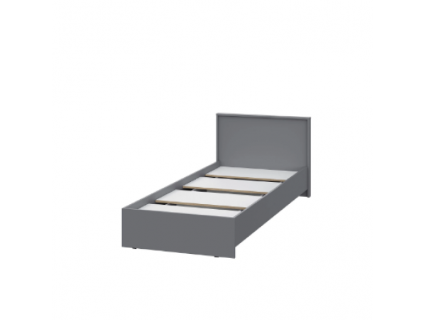 Кровать Берген КР-80 серый графит