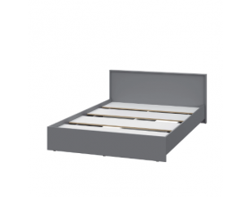 Кровать Берген КР-140 серый графит