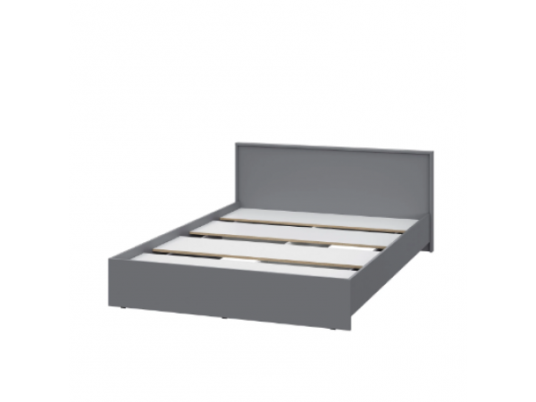 Кровать Берген КР-140 серый графит